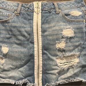 Forever 21 Blue Denim Skirt